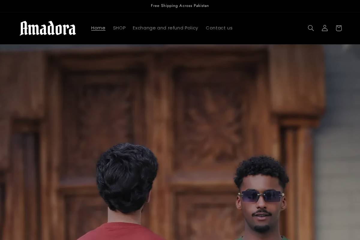 amadoraelite.com homepage screenshot