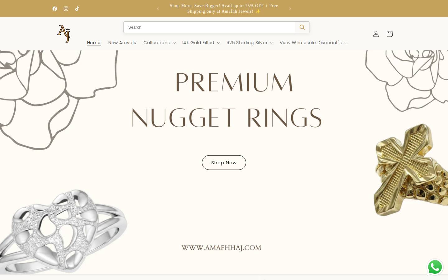 amafhhaj.com homepage screenshot