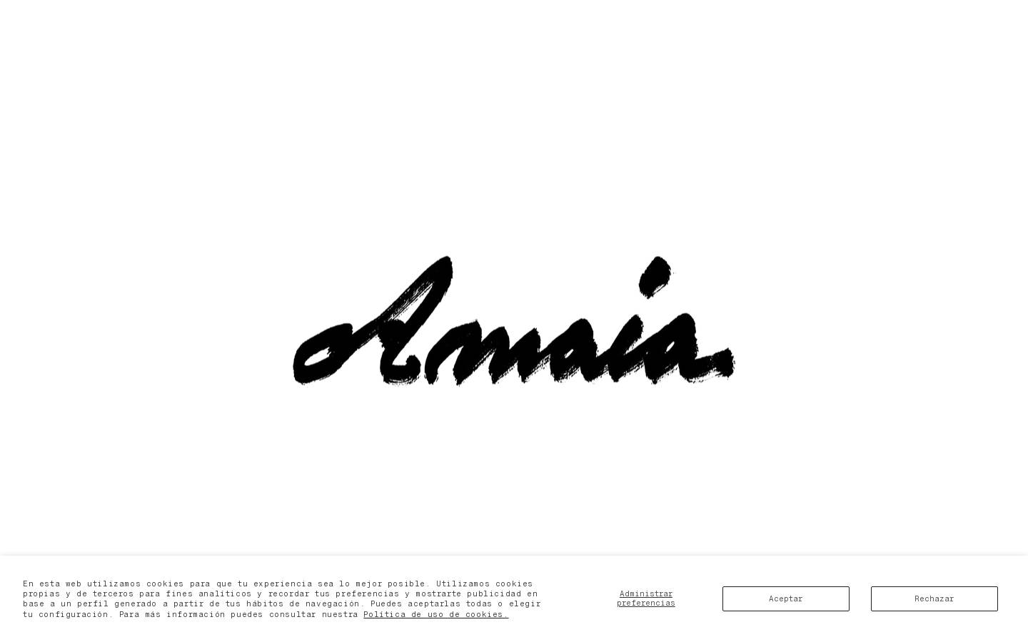 amaiaromeroarbizu.com homepage screenshot