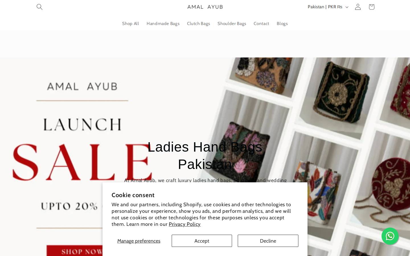 amalayub.com homepage screenshot