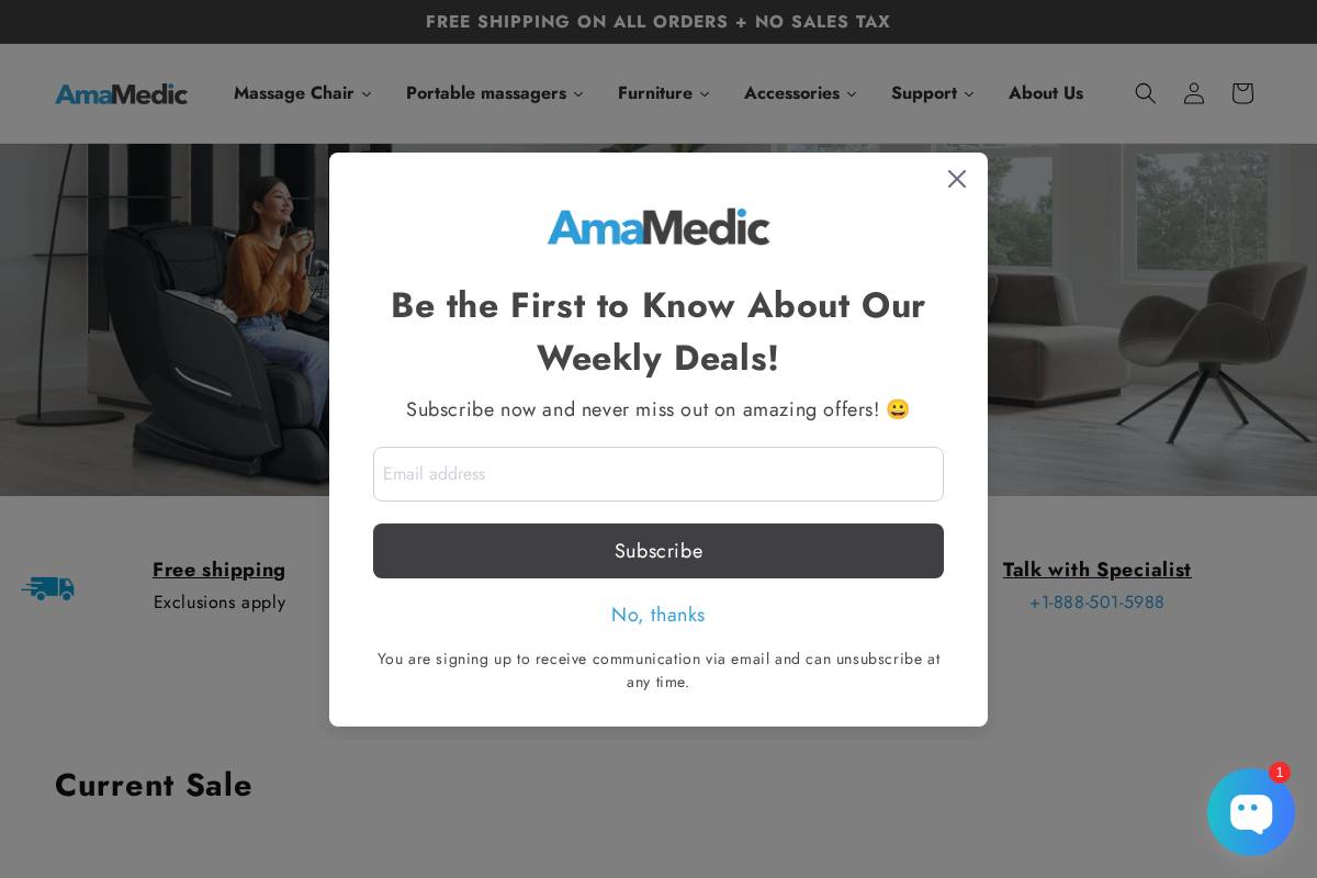amamedic.com homepage screenshot