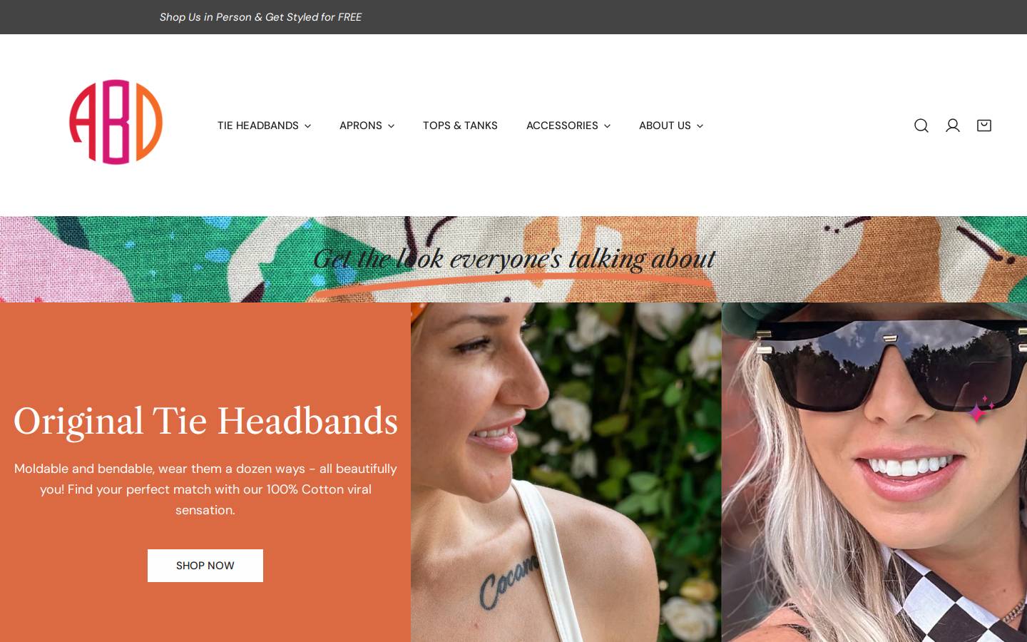 amandabrightdesigns.com homepage screenshot