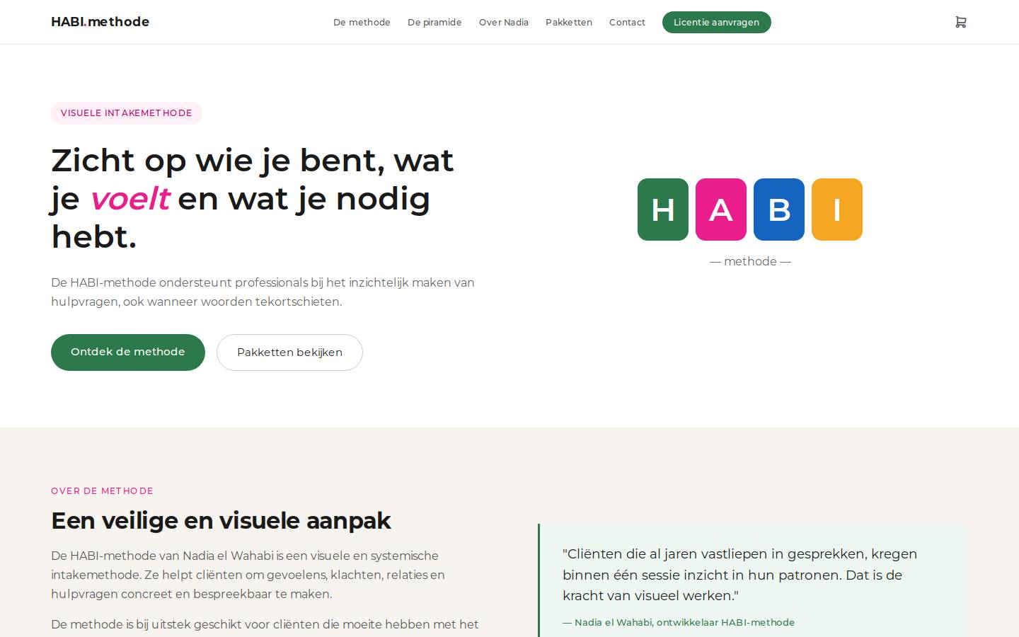amanii.nl homepage screenshot