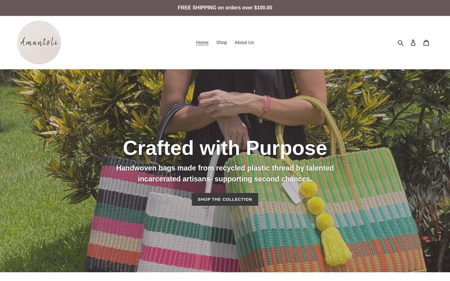 amantolidesigns.com homepage screenshot