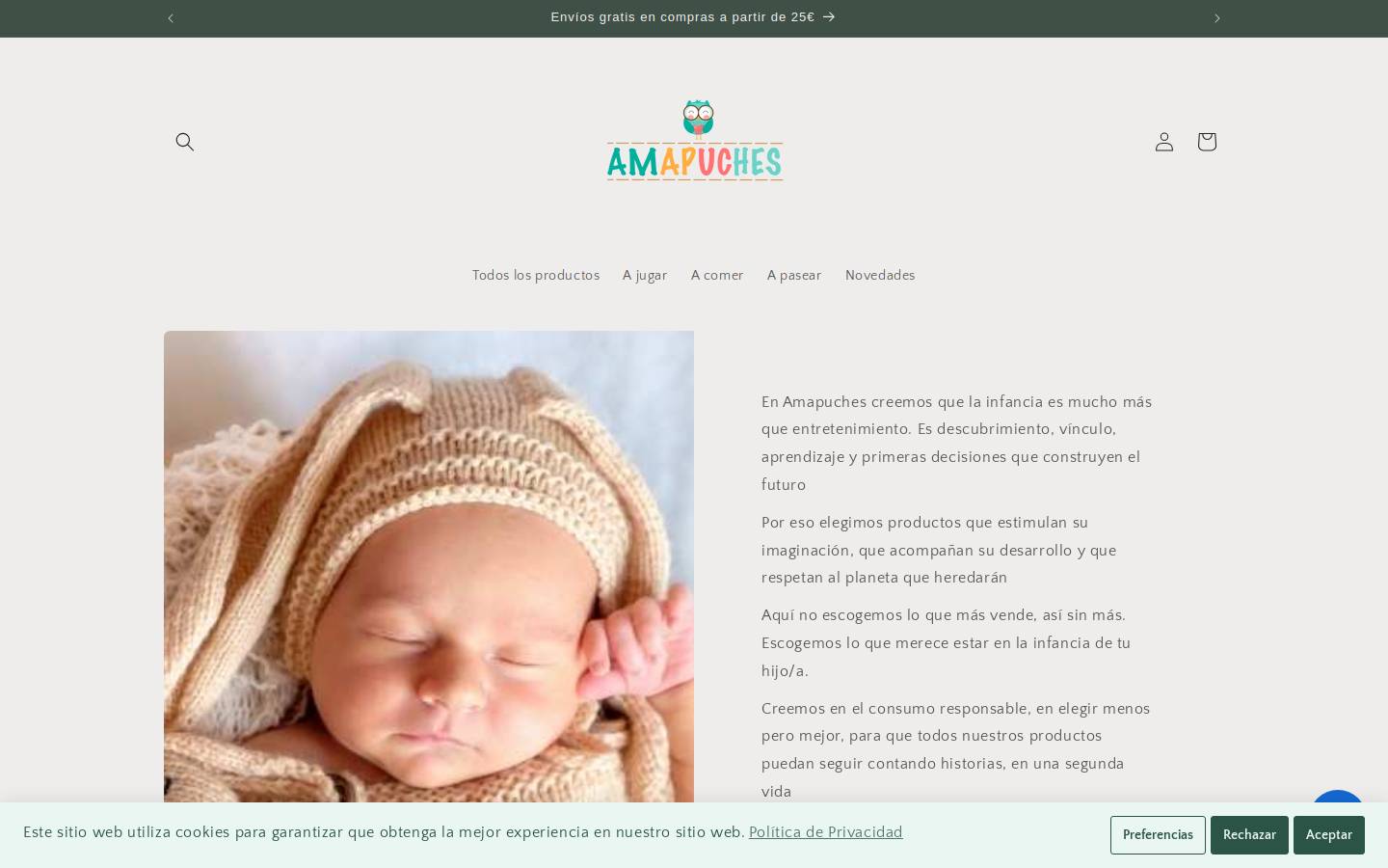 amapuches.com homepage screenshot