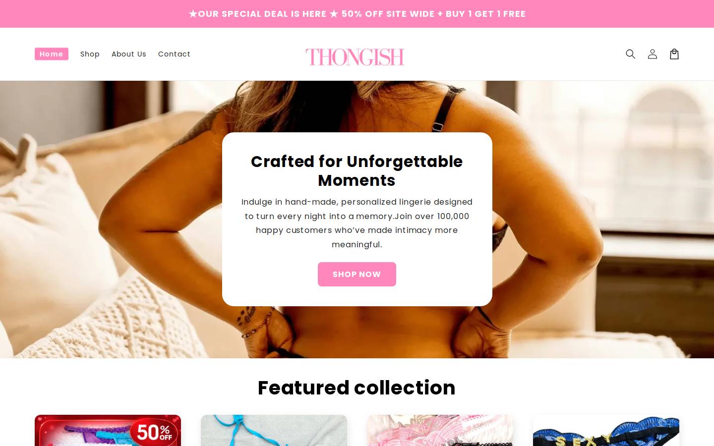 amarabeaute.com homepage screenshot