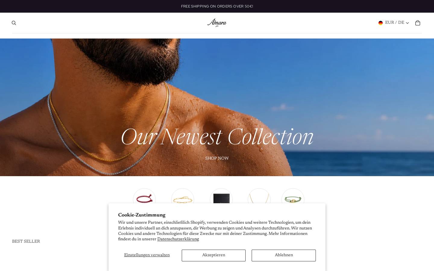 Amarajwls homepage screenshot