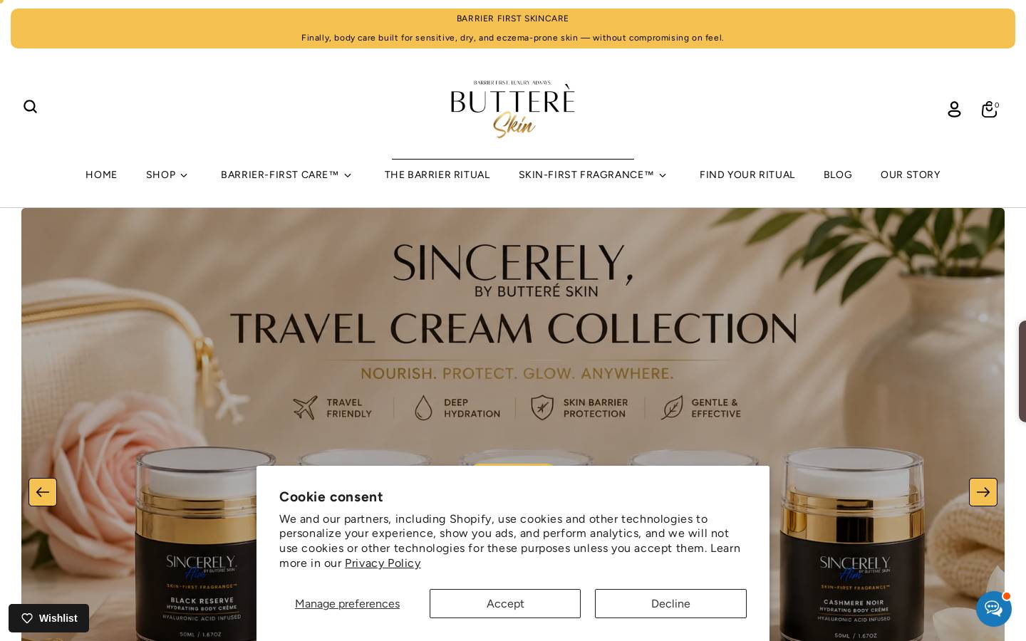 amaraluxeskincare.com homepage screenshot