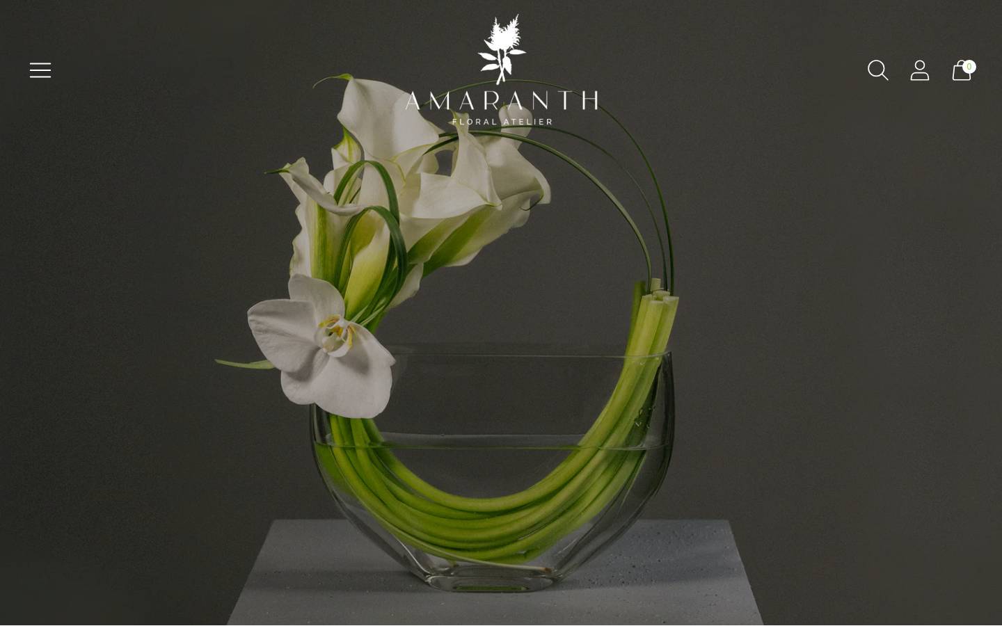 amaranth.nyc homepage screenshot