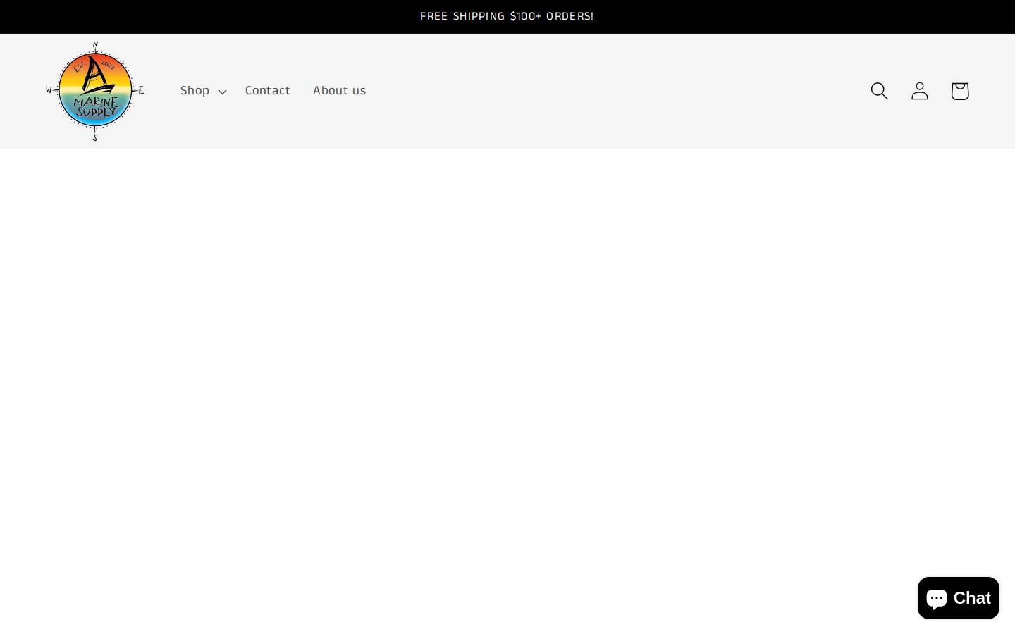 amarinesupply.com homepage screenshot