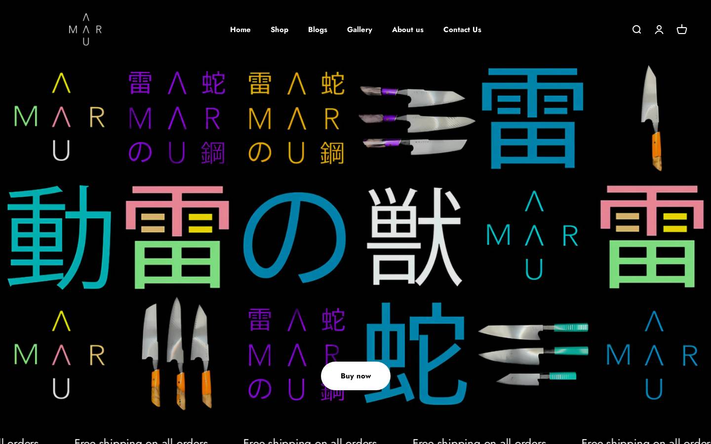 amaru-group.com homepage screenshot