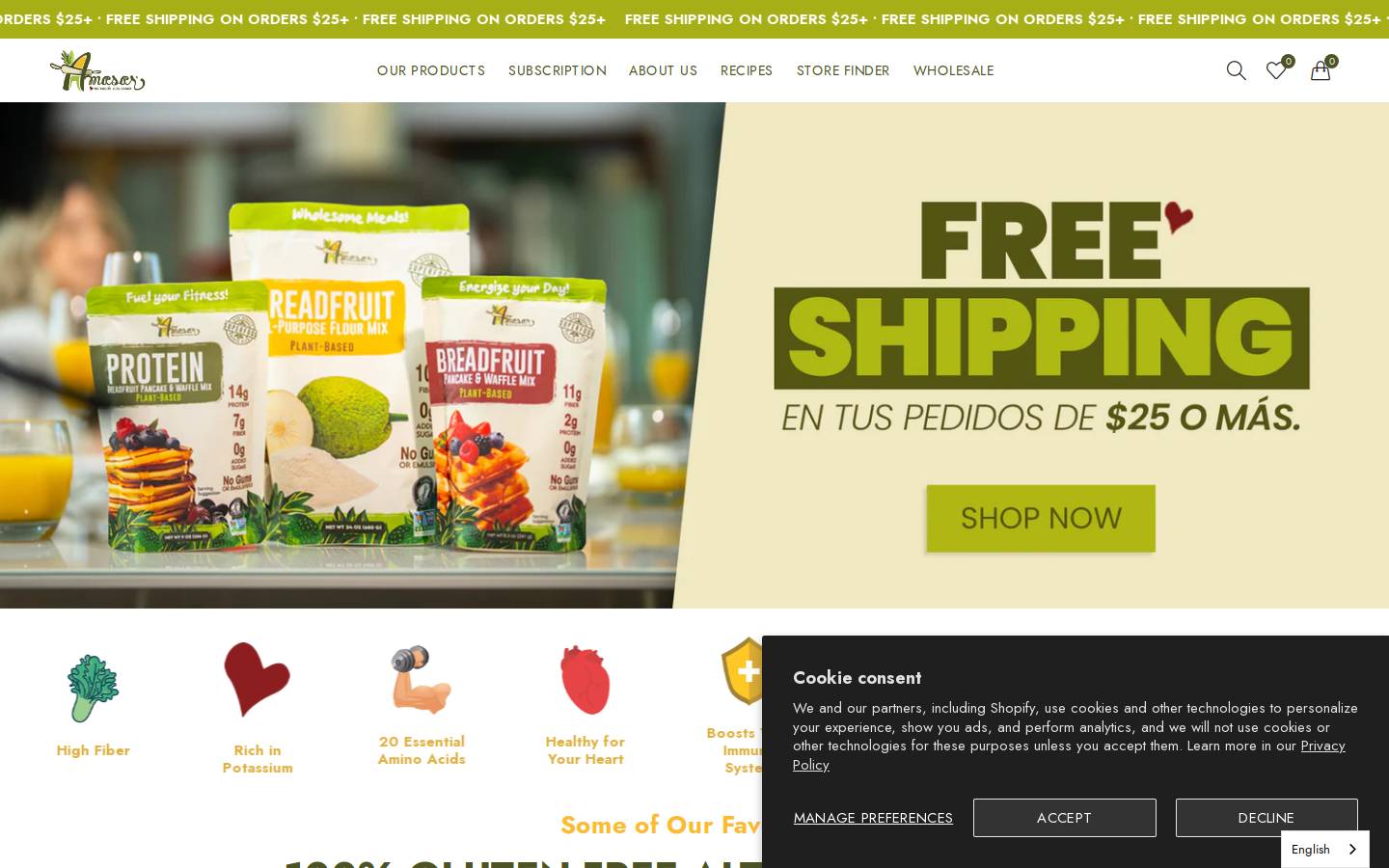 amasar.net homepage screenshot