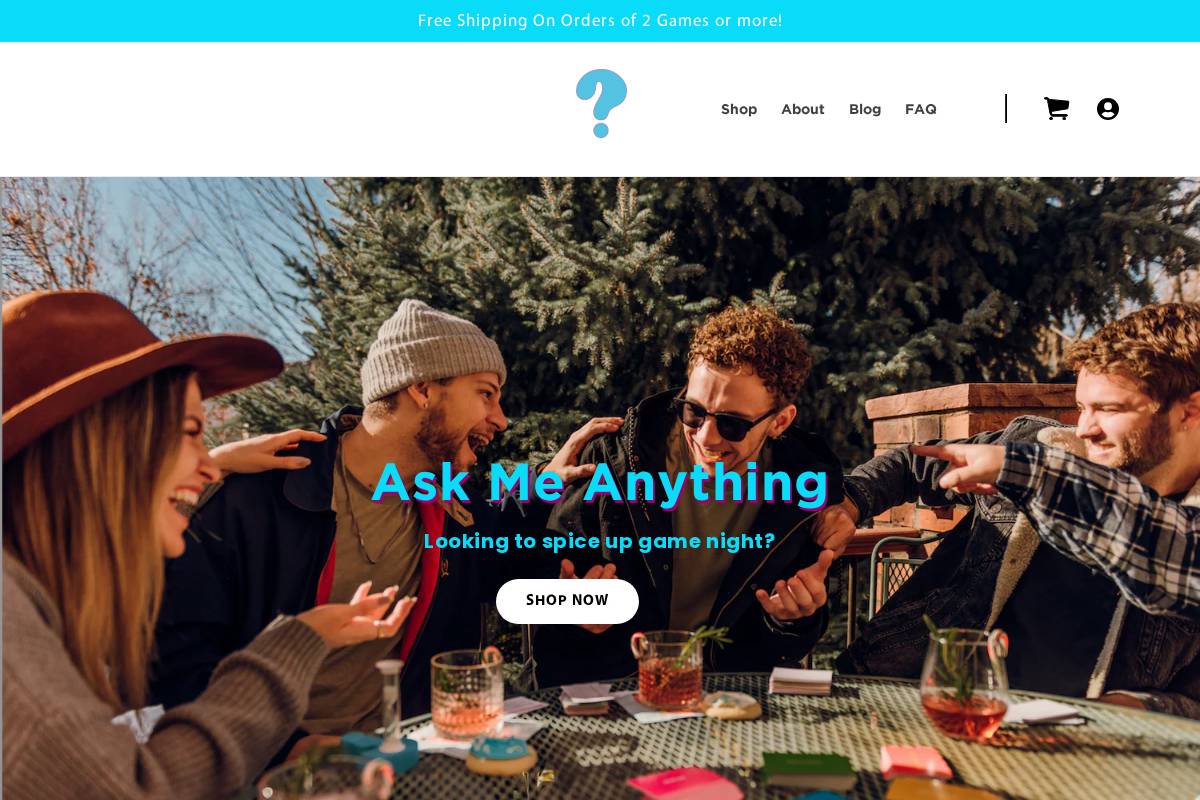 amathegame.com homepage screenshot