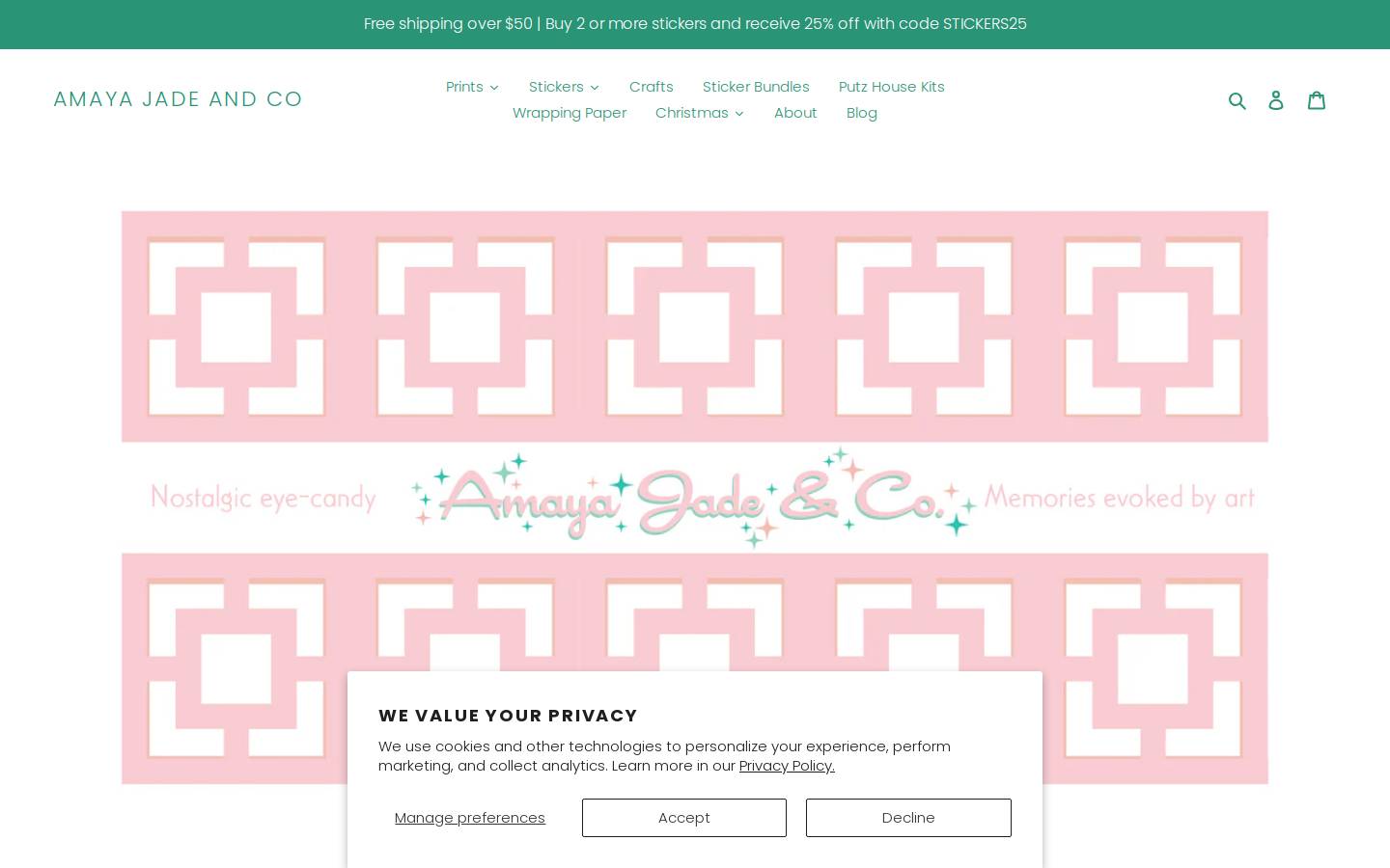 amayajadeandco.com homepage screenshot