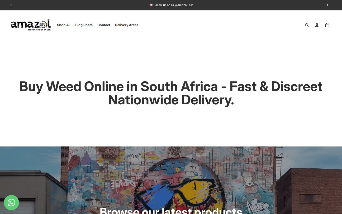 amazol.biz homepage screenshot