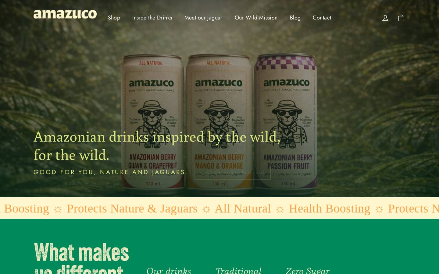 amazuco.com homepage screenshot