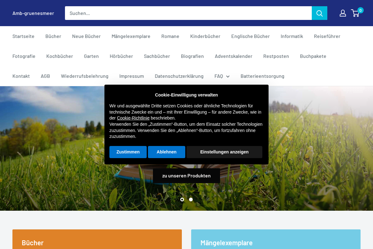 Amb-gruenesmeer homepage screenshot