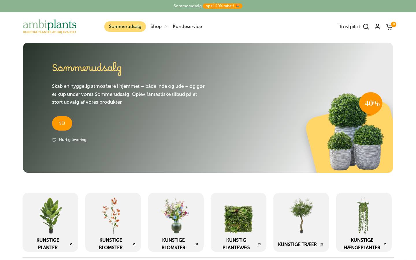 Ambiplants DK homepage screenshot