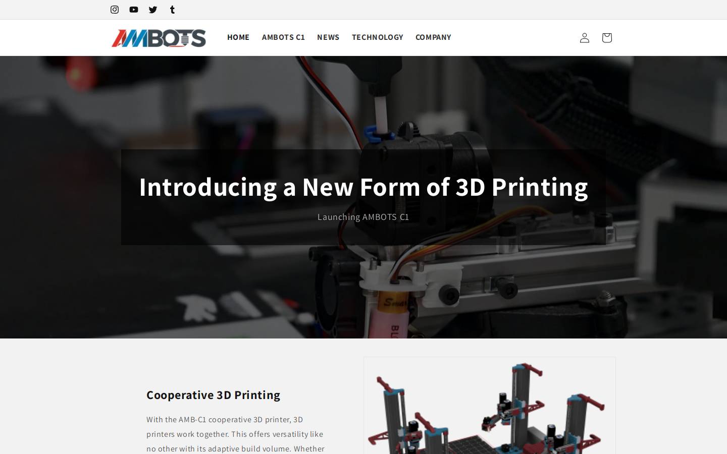 ambots.net homepage screenshot