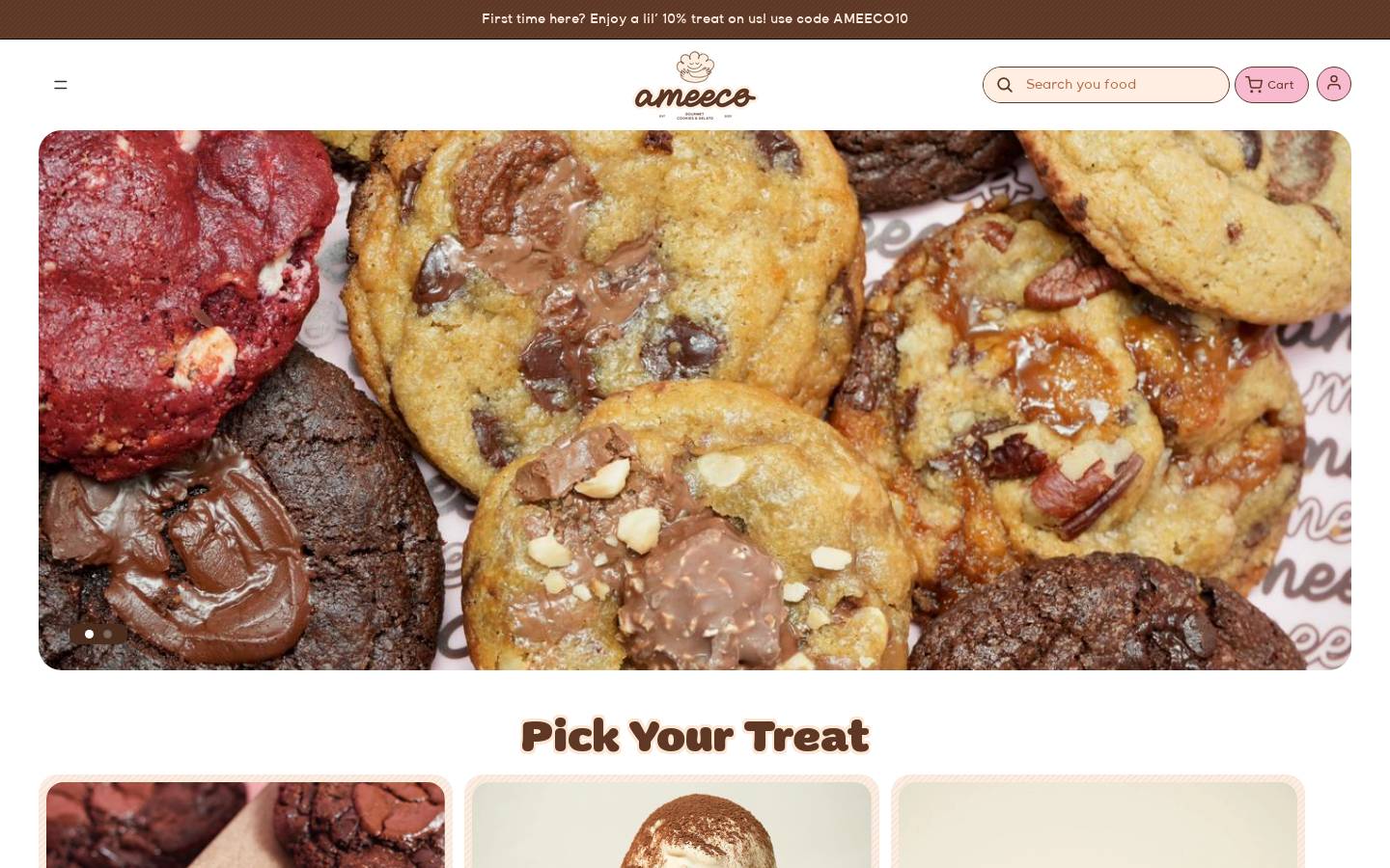 ameeco.in homepage screenshot
