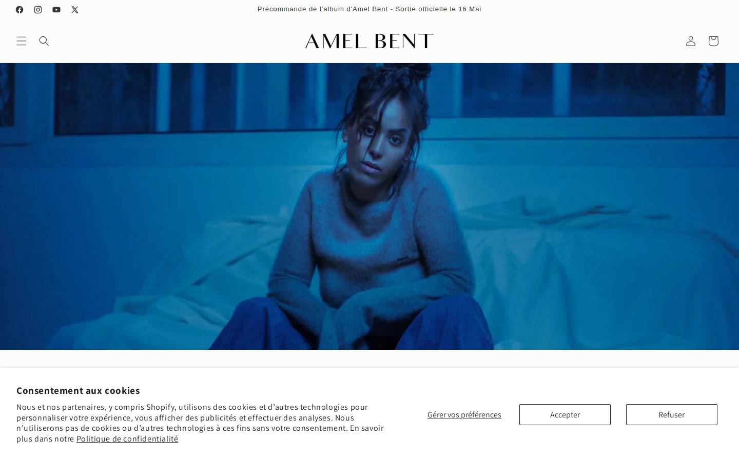 amelbent.fr homepage screenshot
