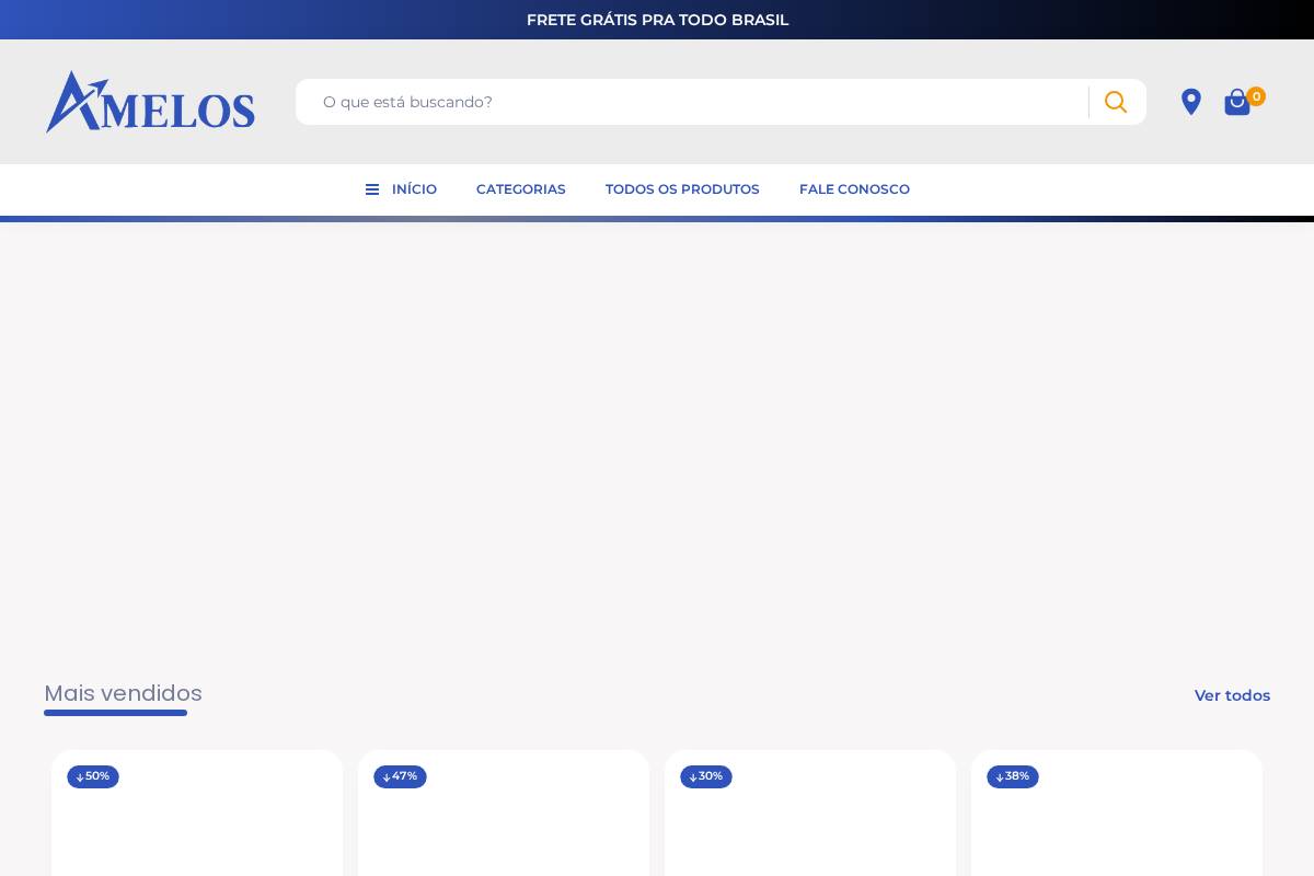 amelos.com.br homepage screenshot