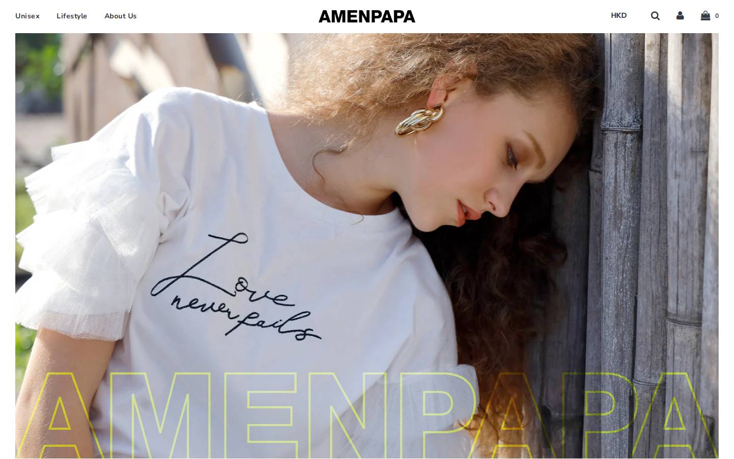amenpapa.com homepage screenshot