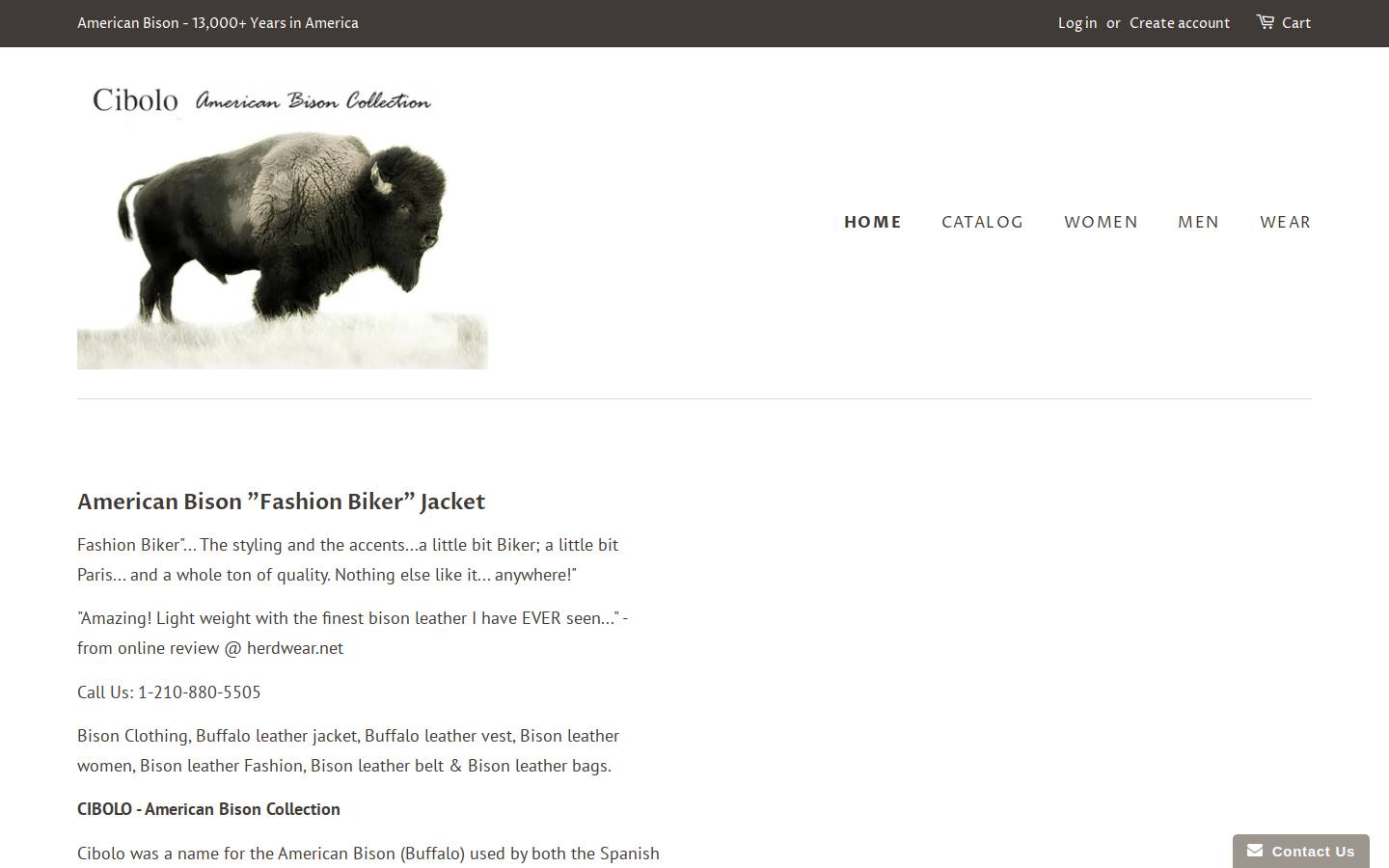 american-bison.com homepage screenshot