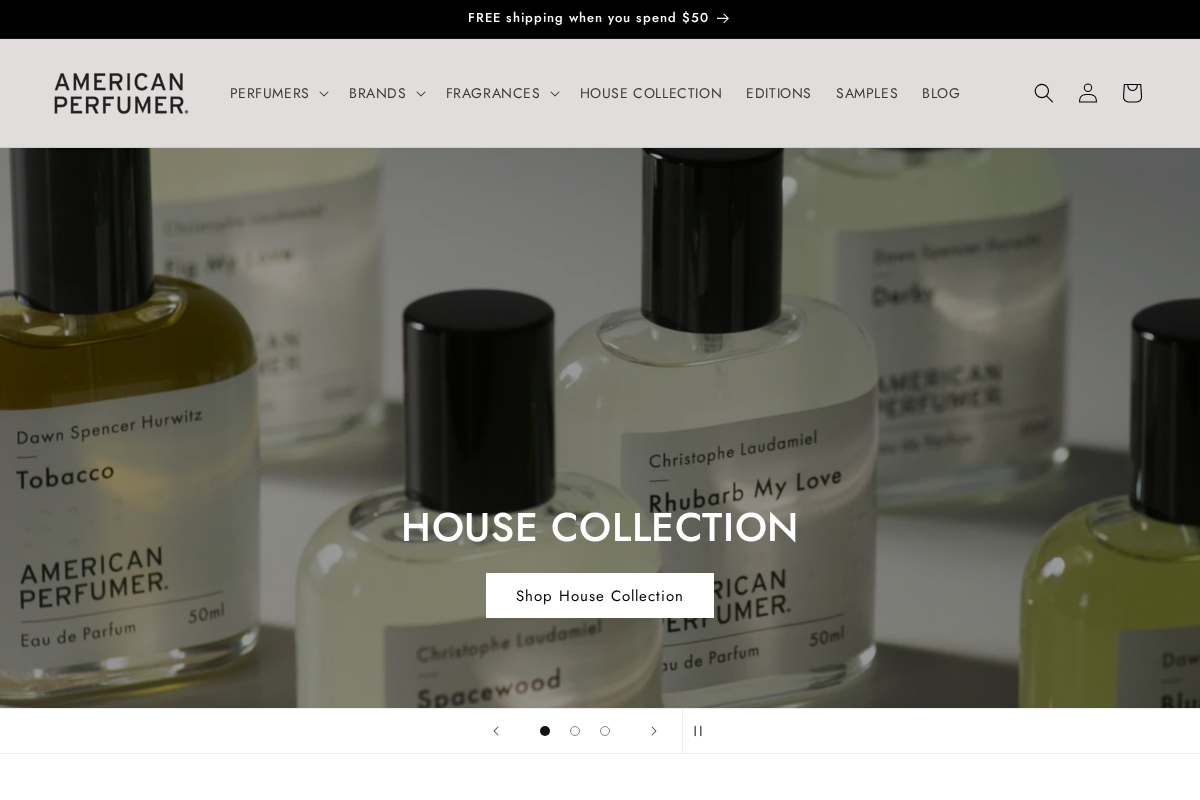 american-perfumer.com homepage screenshot