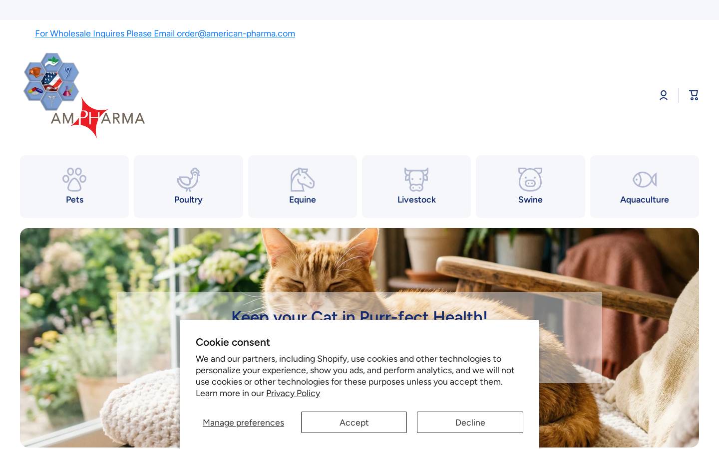 american-pharma.com homepage screenshot