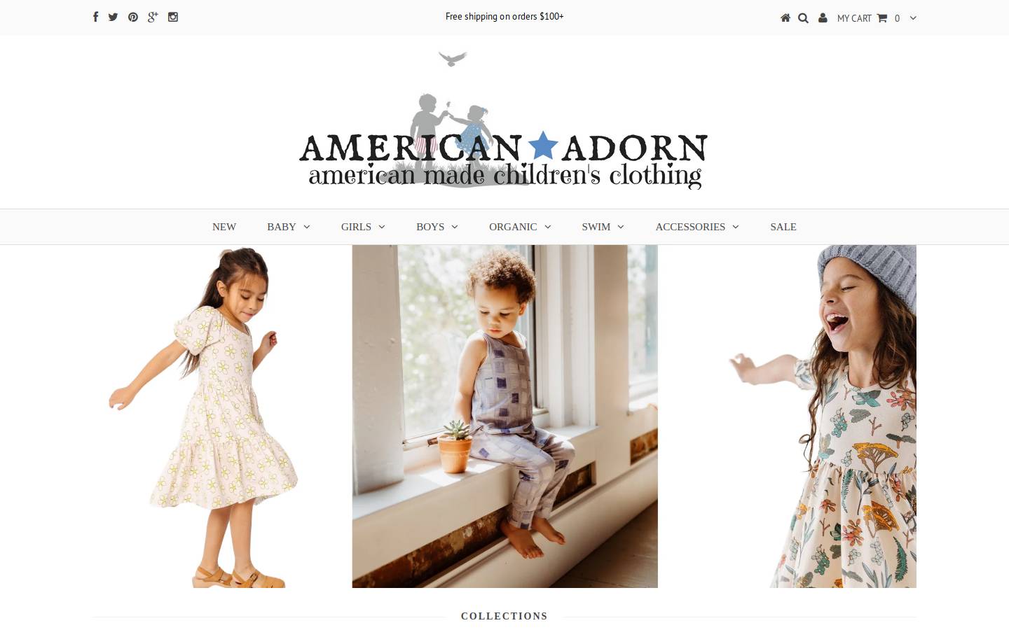 americanadorn.com homepage screenshot