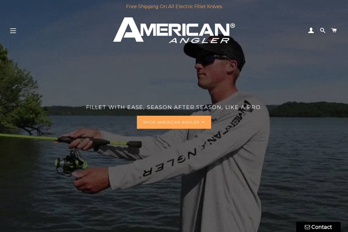 americananglerusa.com homepage screenshot