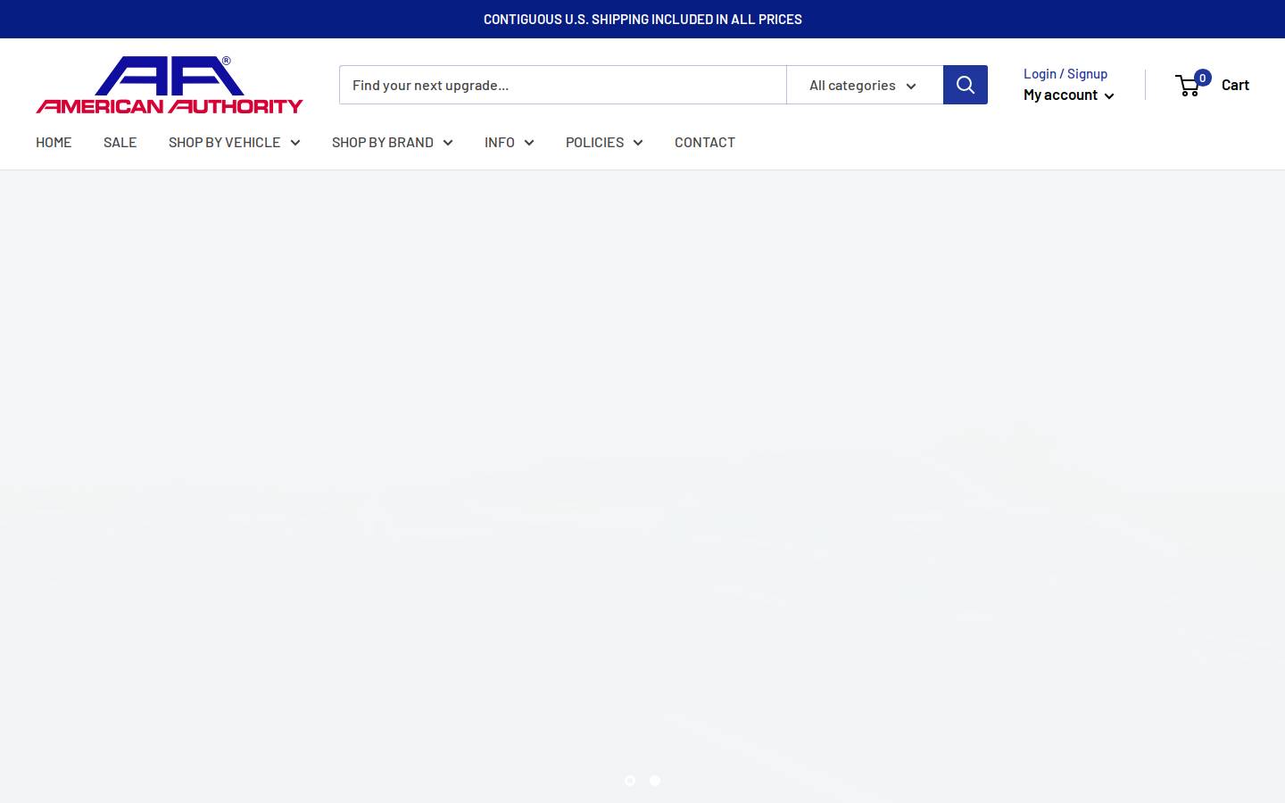 americanauthority.com homepage screenshot