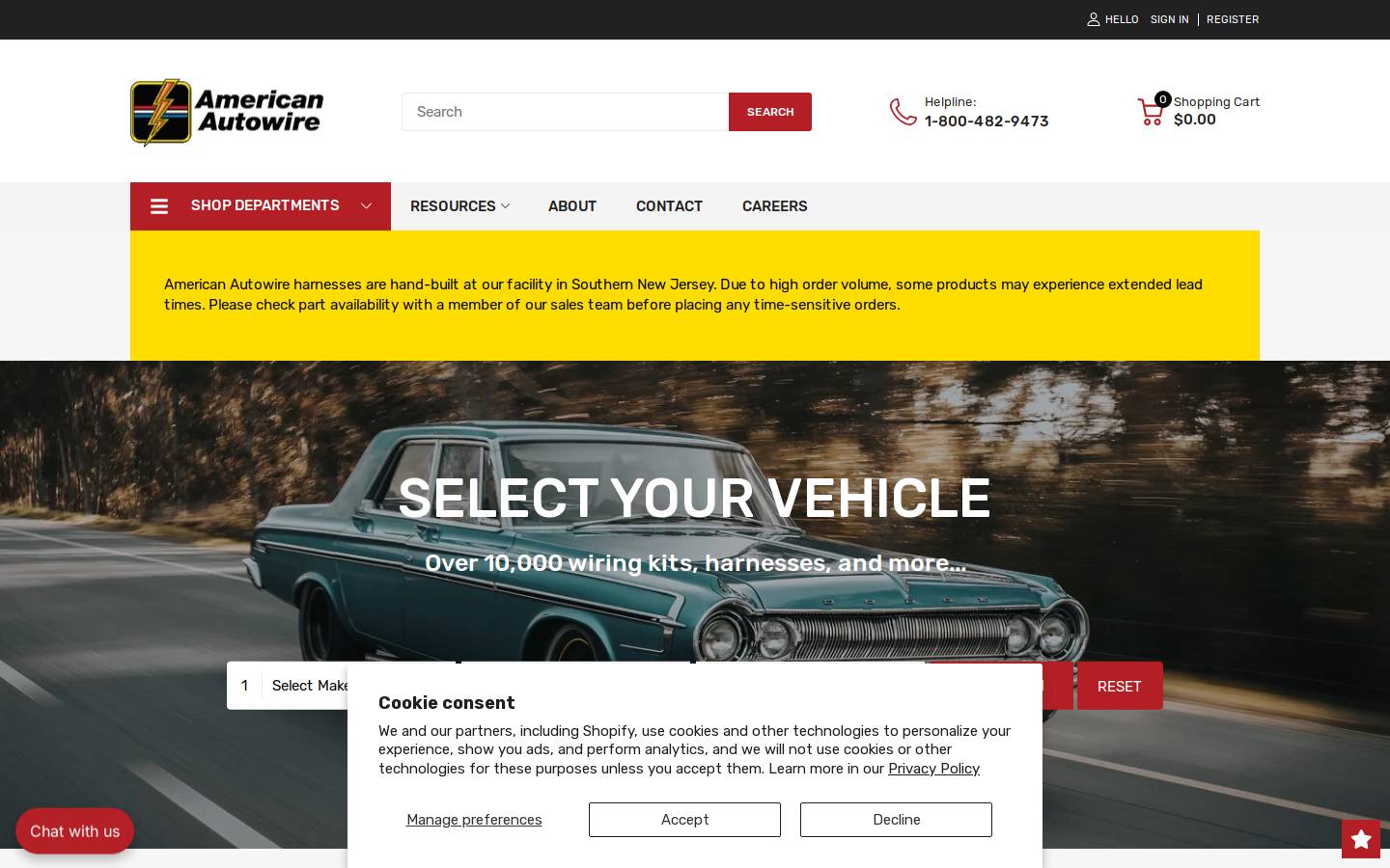 americanautowire.com homepage screenshot