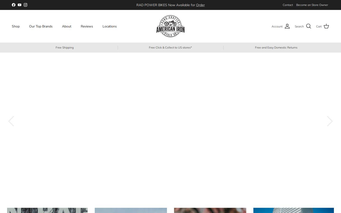 americanironcycles.com homepage screenshot