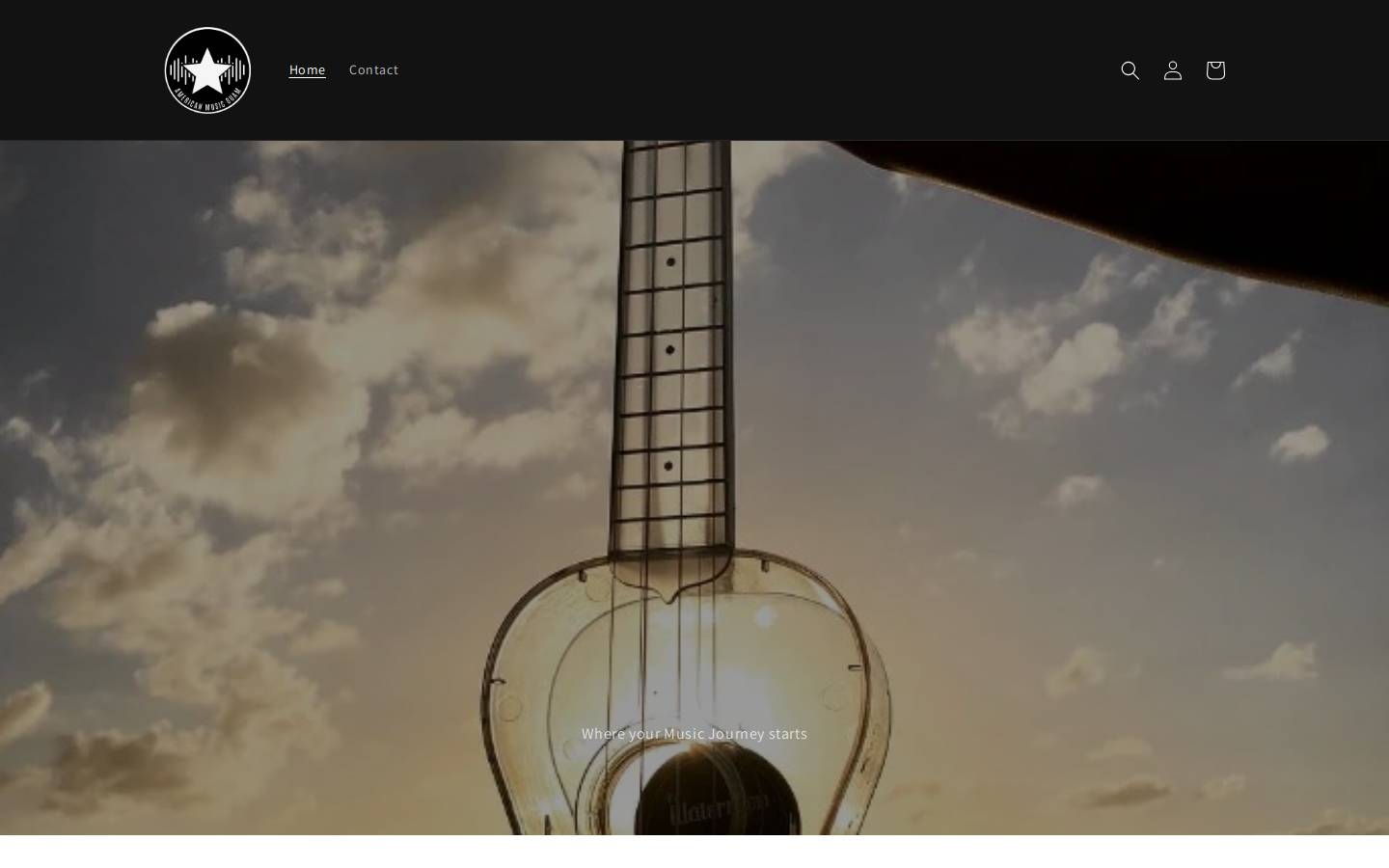 americanmusicguam.com homepage screenshot