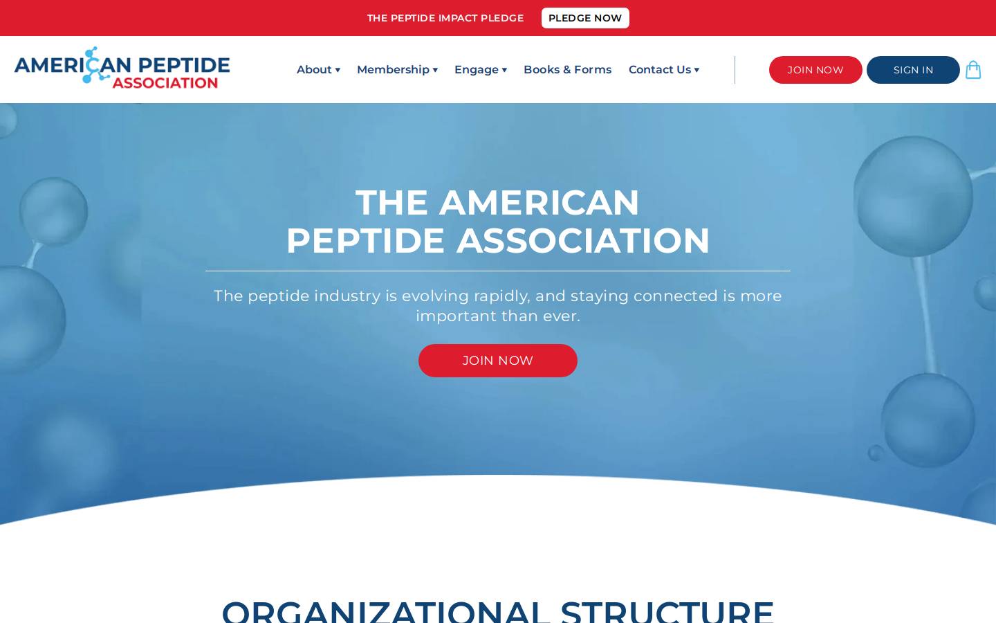 americanpeptide.co homepage screenshot