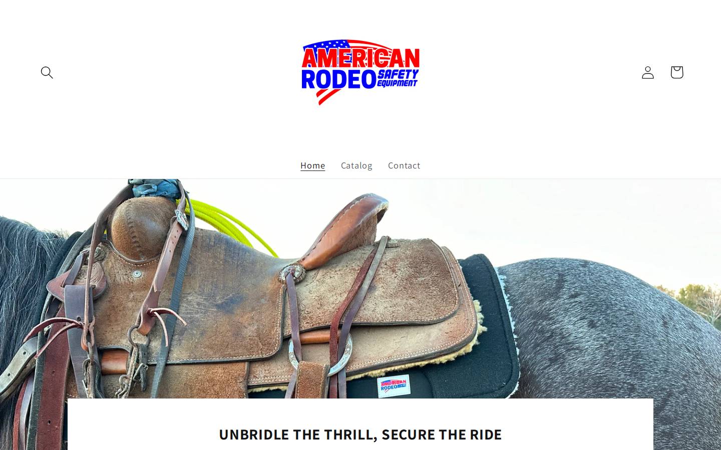 americanrodeose.com homepage screenshot