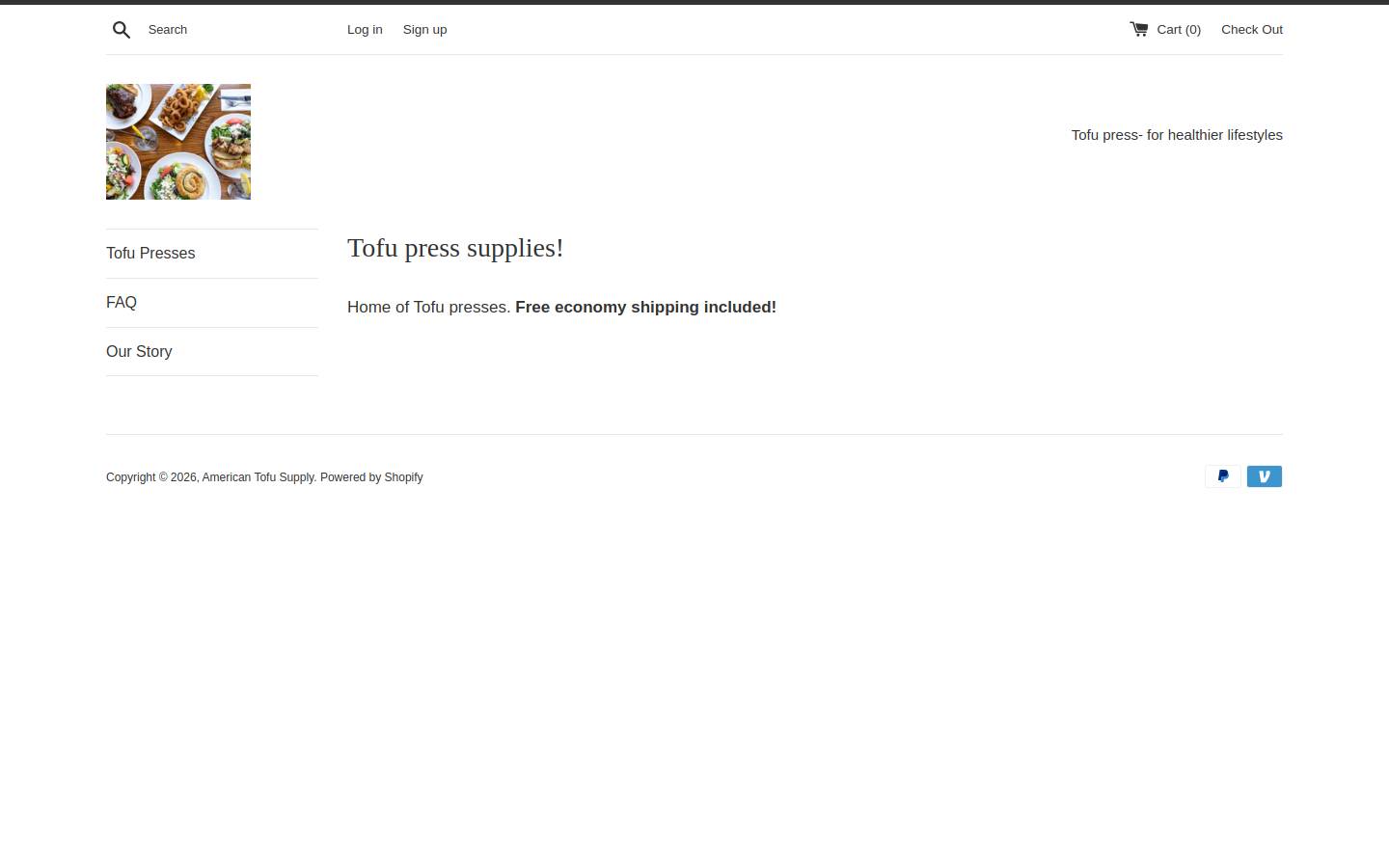 americantofusupply.com homepage screenshot