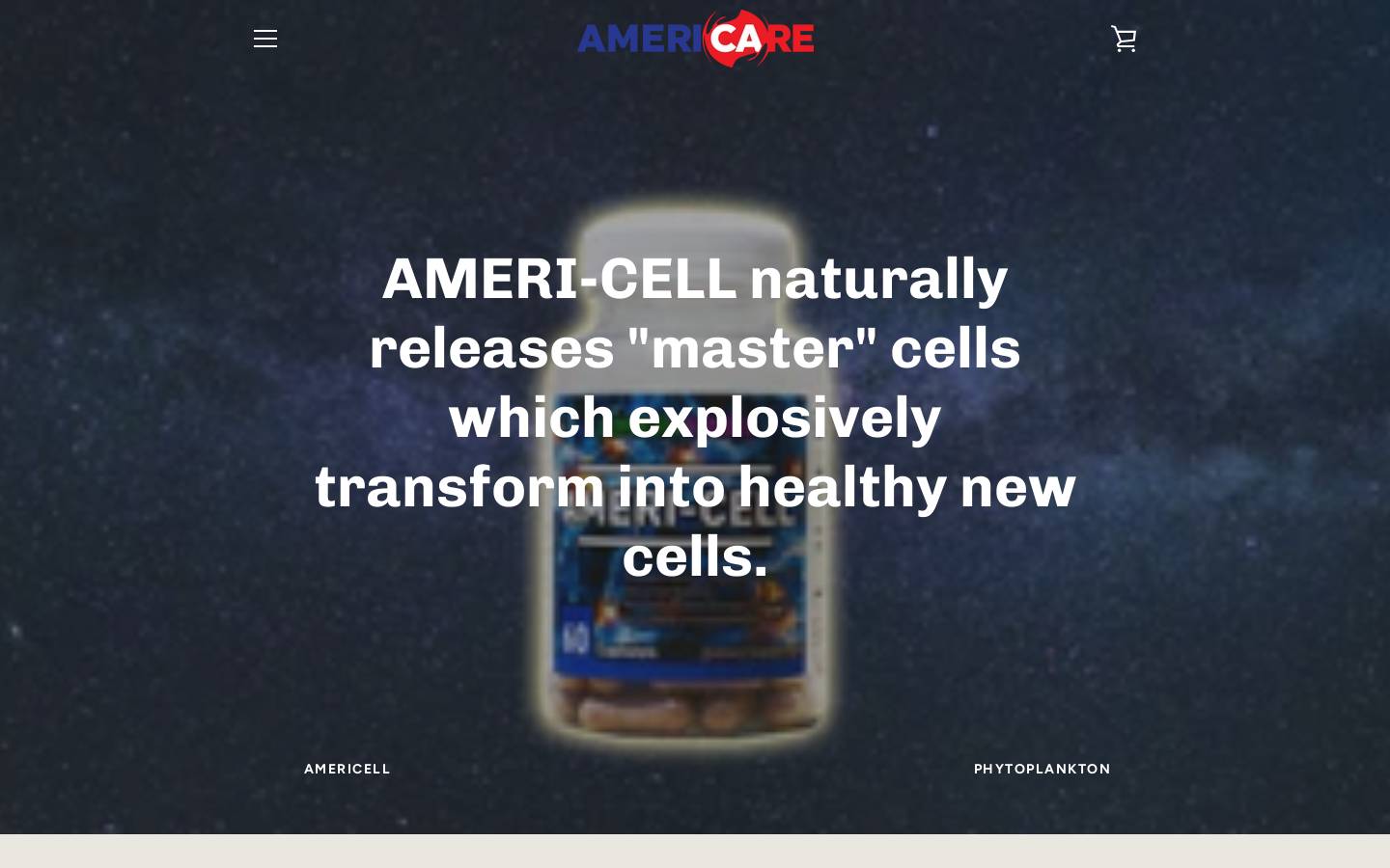 Americarenow homepage screenshot
