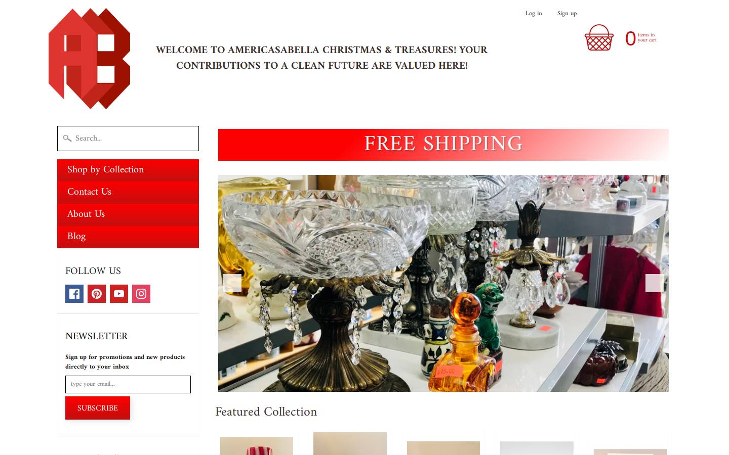 americasabella.com homepage screenshot