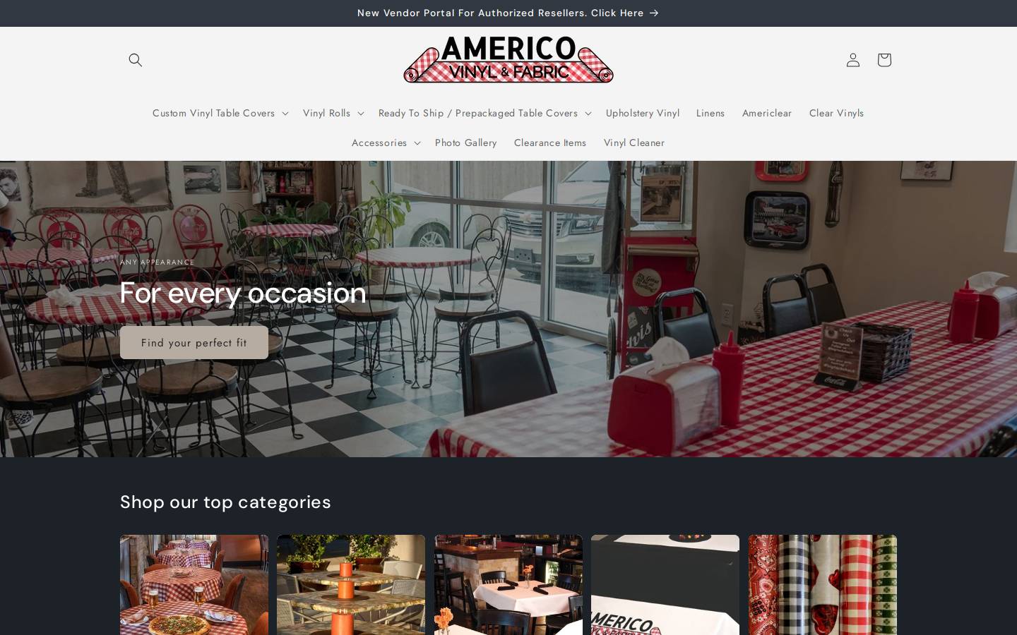 Americo Inc. homepage screenshot