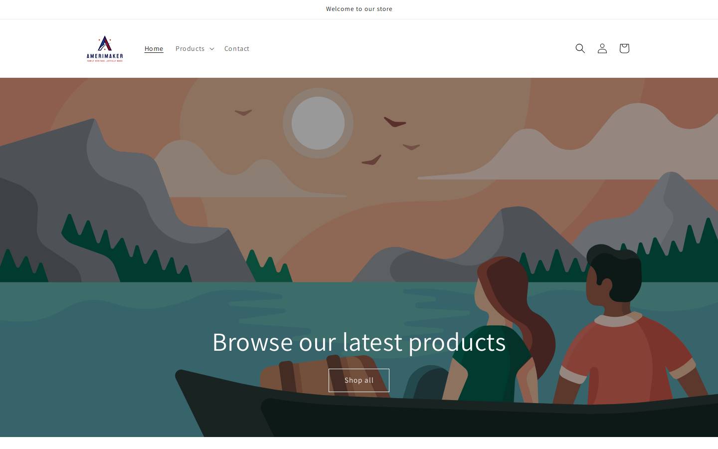 amerimaker.co homepage screenshot