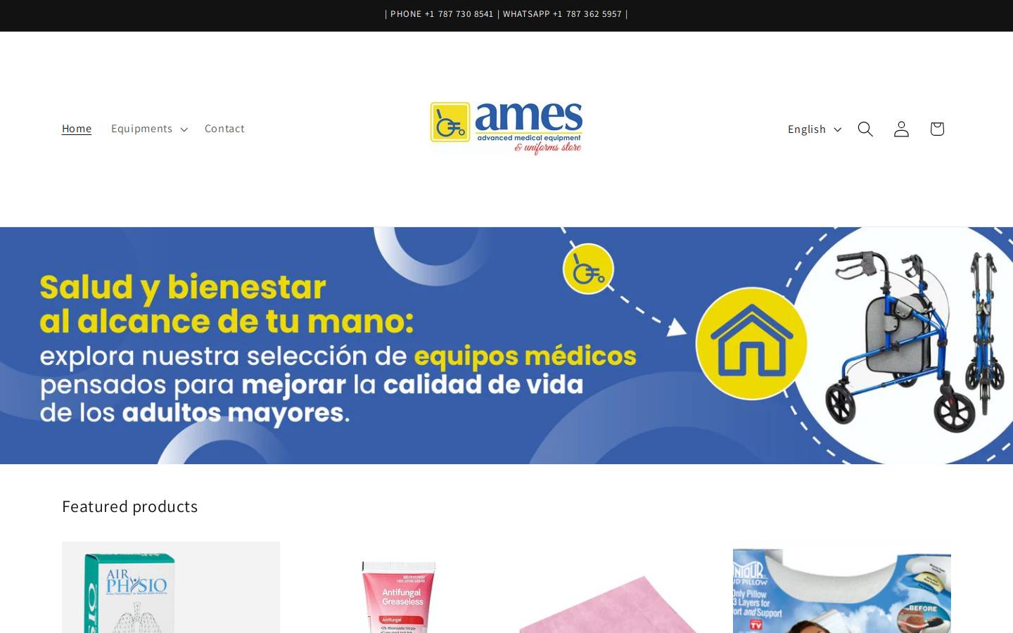 amesincpr.com homepage screenshot