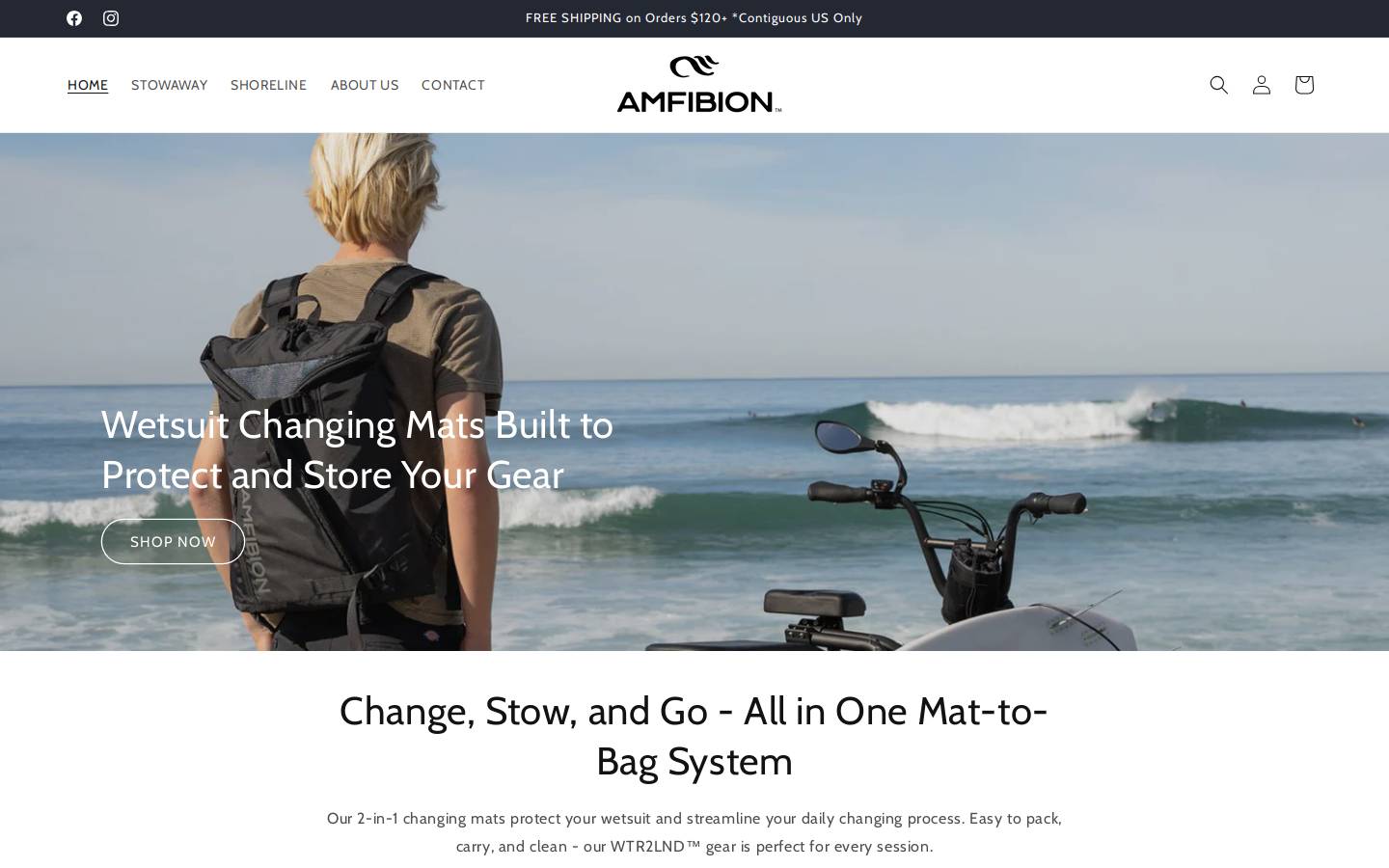 amfibion.com homepage screenshot