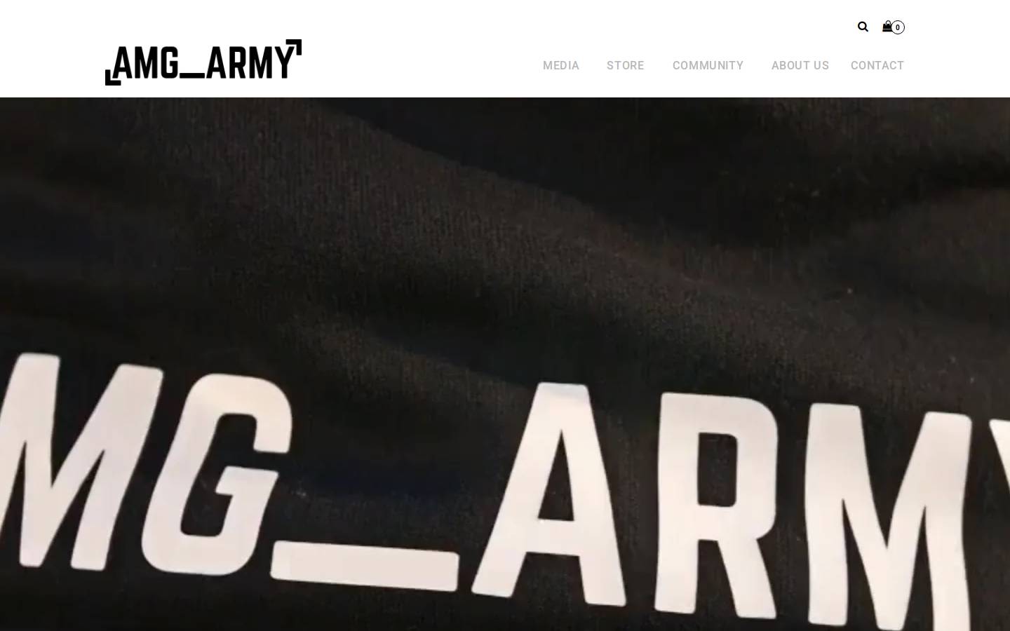 amgarmy.com homepage screenshot