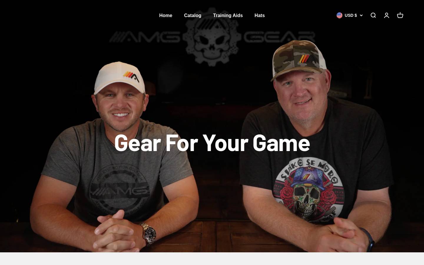 amgproshop.com homepage screenshot