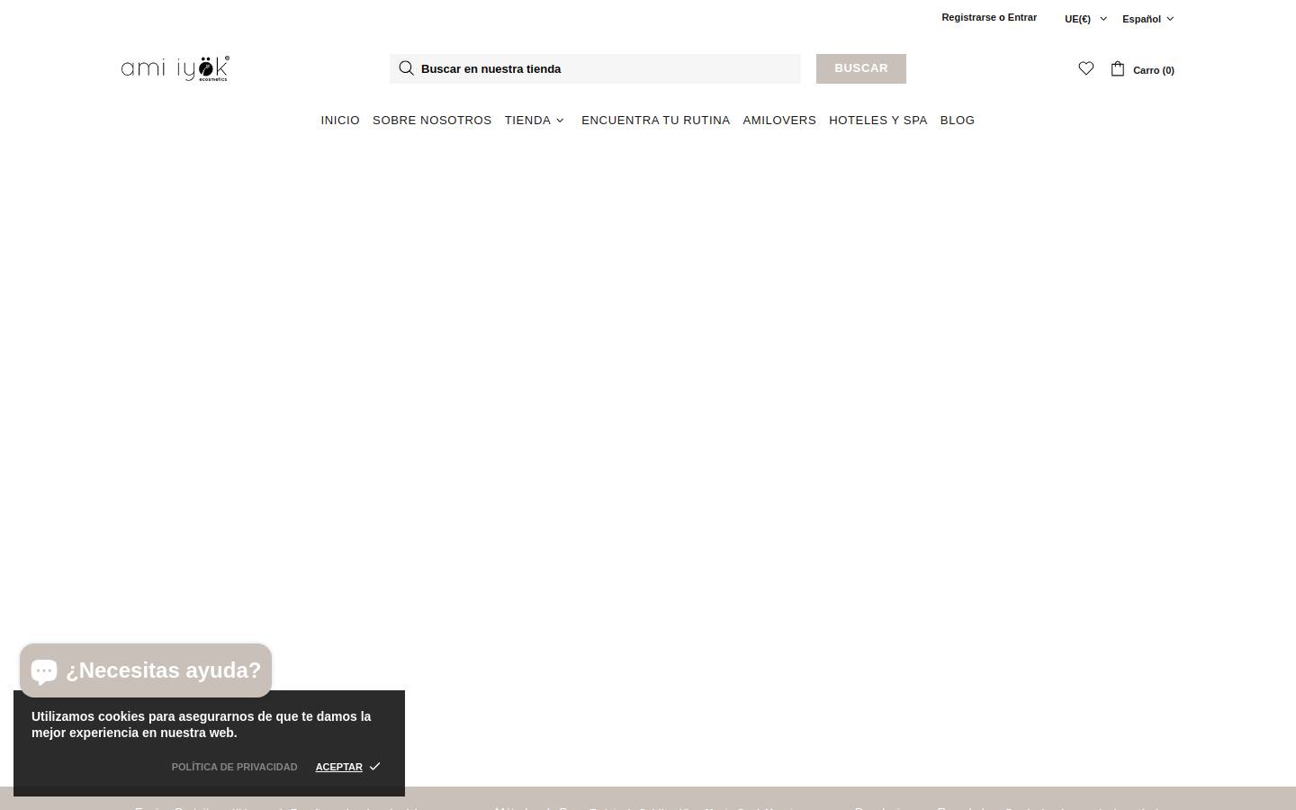 ami-iyok.com homepage screenshot