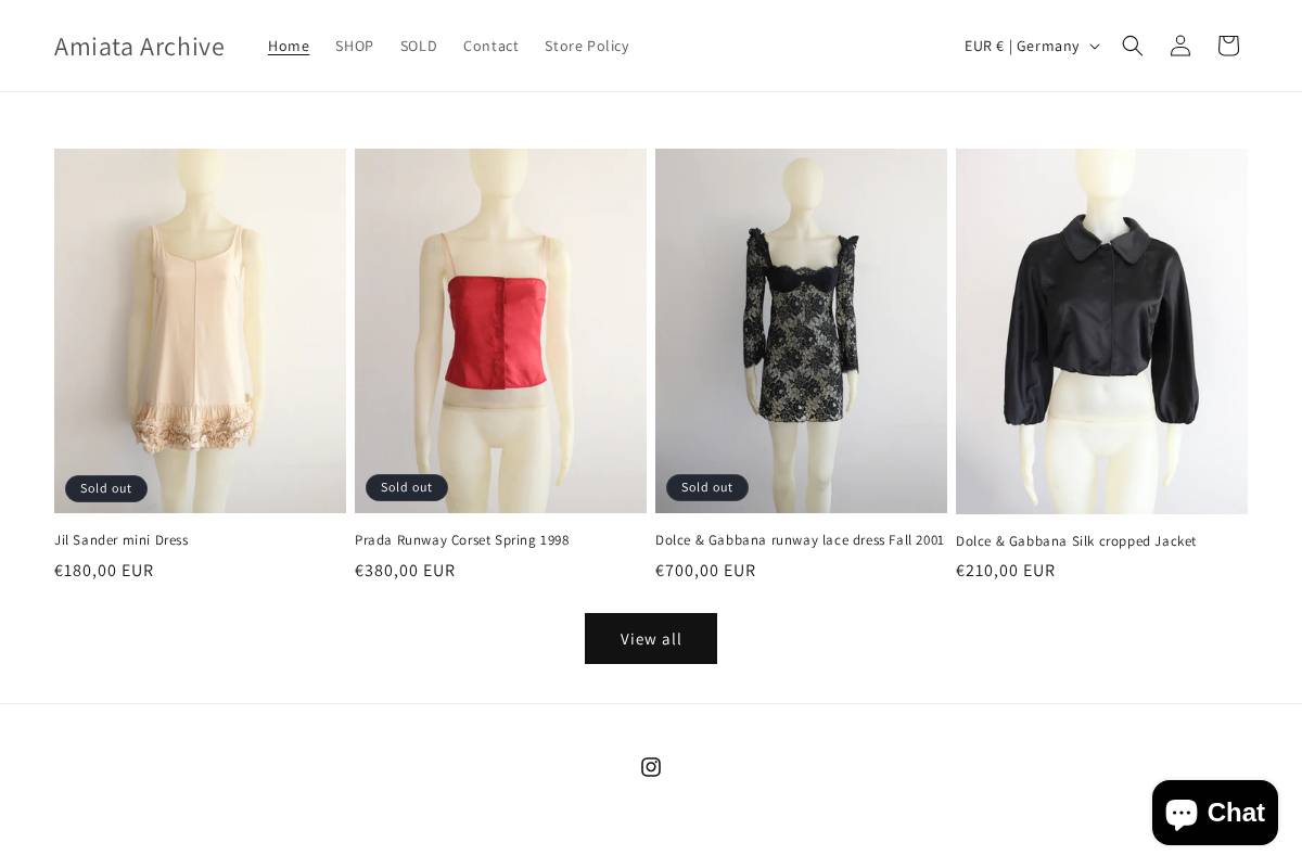 amiataarchive.com homepage screenshot