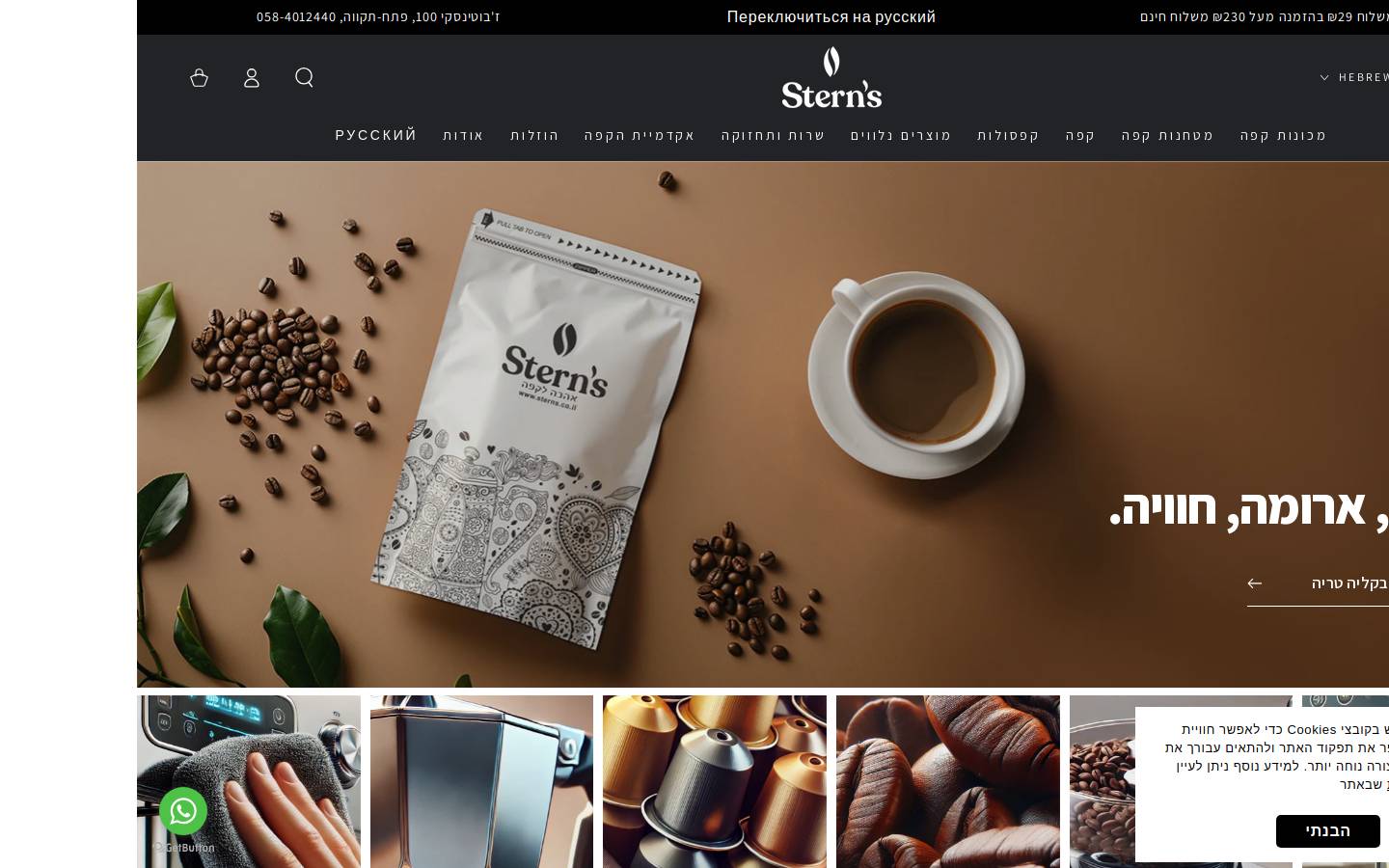 amigo-pt.co.il homepage screenshot